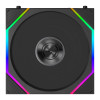 LIAN LI UNI FAN TL FLEX Black Wireless 120 (3pcs & controller) Case Fan