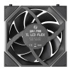 LIAN LI UNI FAN TL LCD FLEX Reversal Black Wireless 120 (1pc) Case Fan - No Controller Included