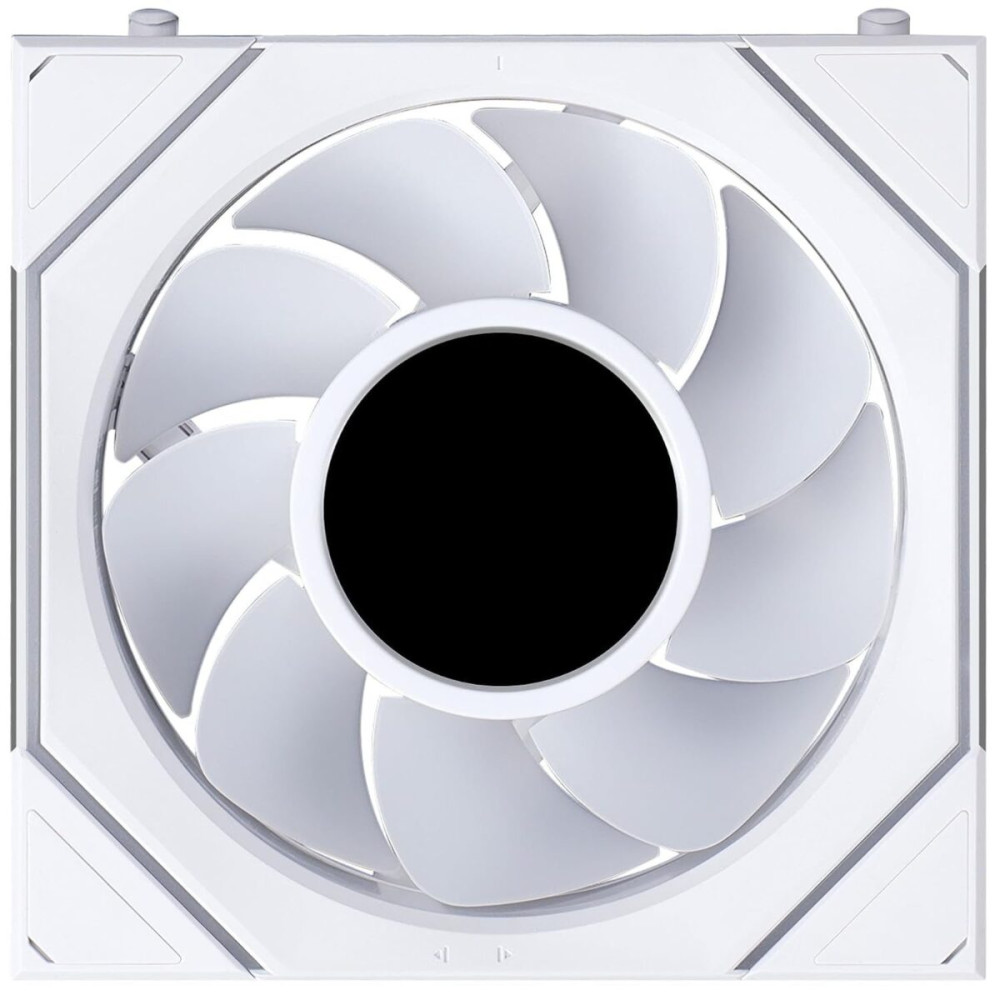 LIAN LI UNI FAN SL INF LCD FLEX - White - Wireless 120 3PCS WithOUT controller Case Fan