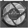 LIAN LI UNI FAN SL INF LCD FLEX Reverse - Black - Wireless 120 3PCS WithOUT controller Case Fan