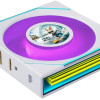 LIAN LI UNI FAN SL INF LCD FLEX Reverse - White - Wireless 120 3PCS WithOUT controller Case Fan