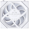 LIAN LI UNI FAN SL INF LCD FLEX Reverse - White - Wireless 120 3PCS WithOUT controller Case Fan