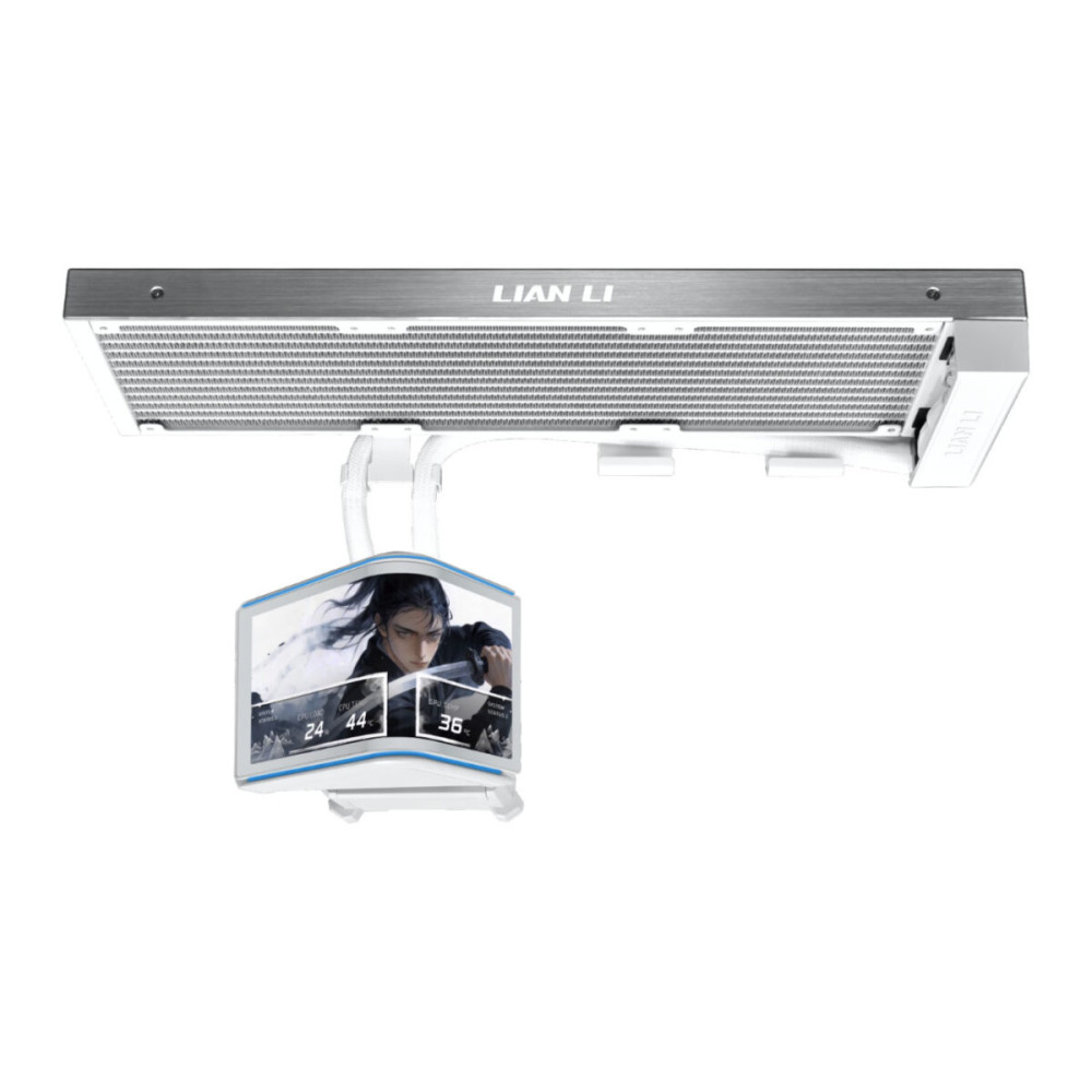 Lian Li HydroShift II OLED Curved 360mm Fanless - AIO Water Cooling - 6.67