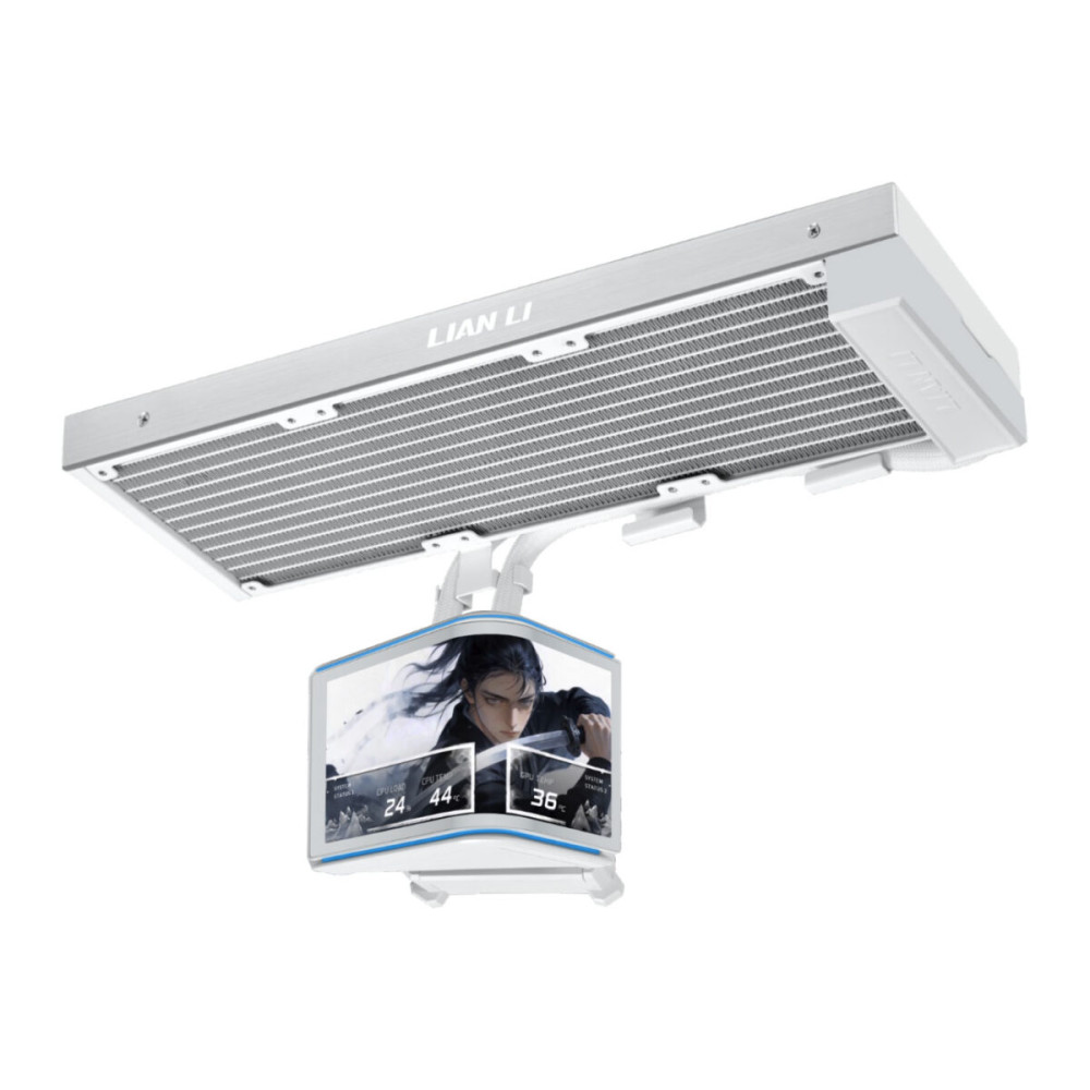 Lian Li HydroShift II OLED Curved 360mm Fanless - AIO Water Cooling - 6.67