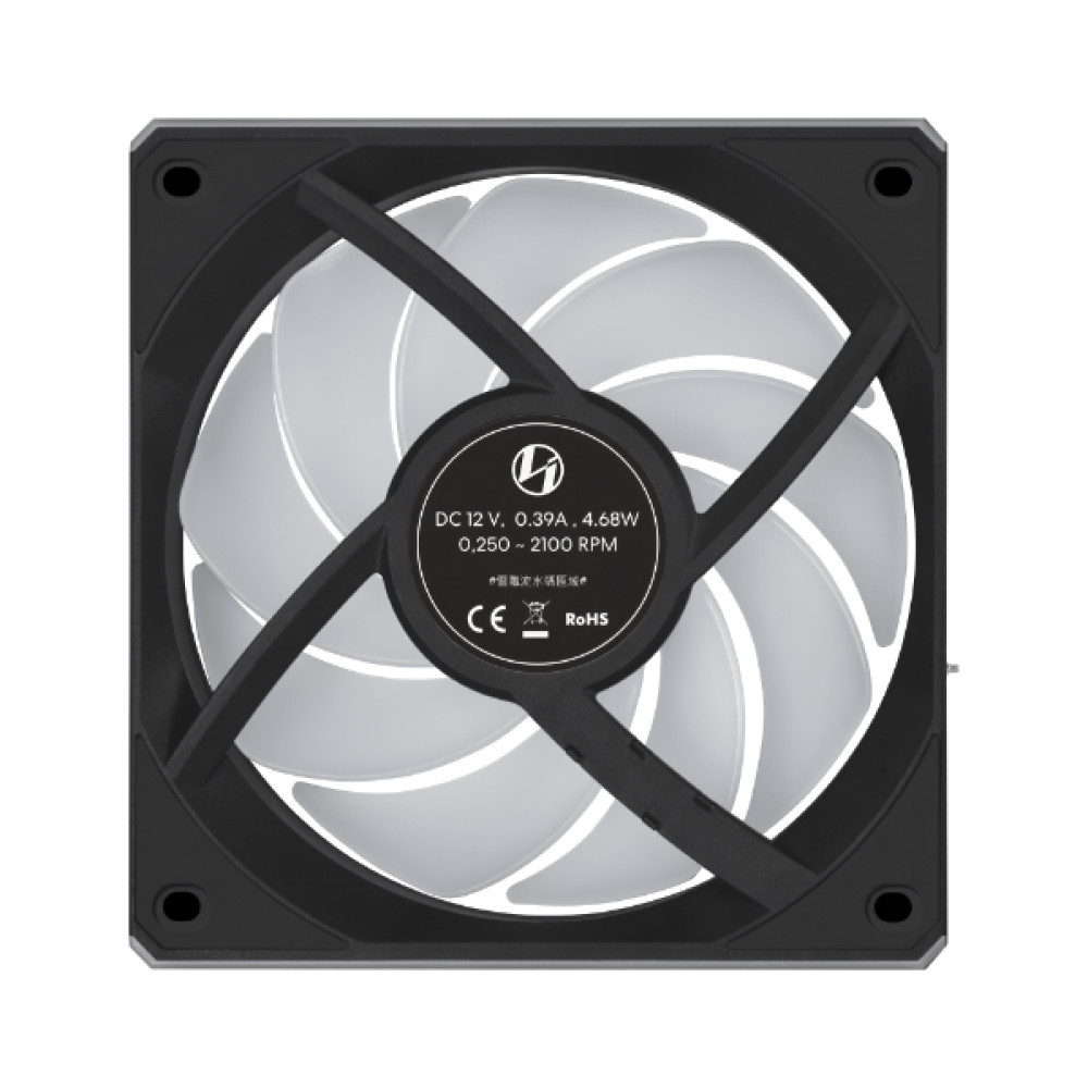 Lian Li UNI FAN CL FLEX WIRELESS 120mm Black (3pcs) - ARGB - L-Wireless - PWM - Controller Included