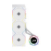 Lian Li HydroShift II LCD-C 360 RGB TL FLEX fan White - AIO CPU Liquid Cooler with TL RGB Fans