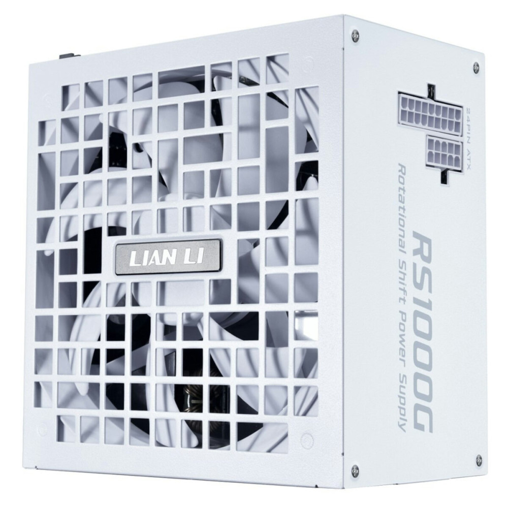 Lian Li RS1000G  White - 1000 Watt 80+ Gold PSU - 12V-2x6 Colored Cable - RS Hub - Fully Modular