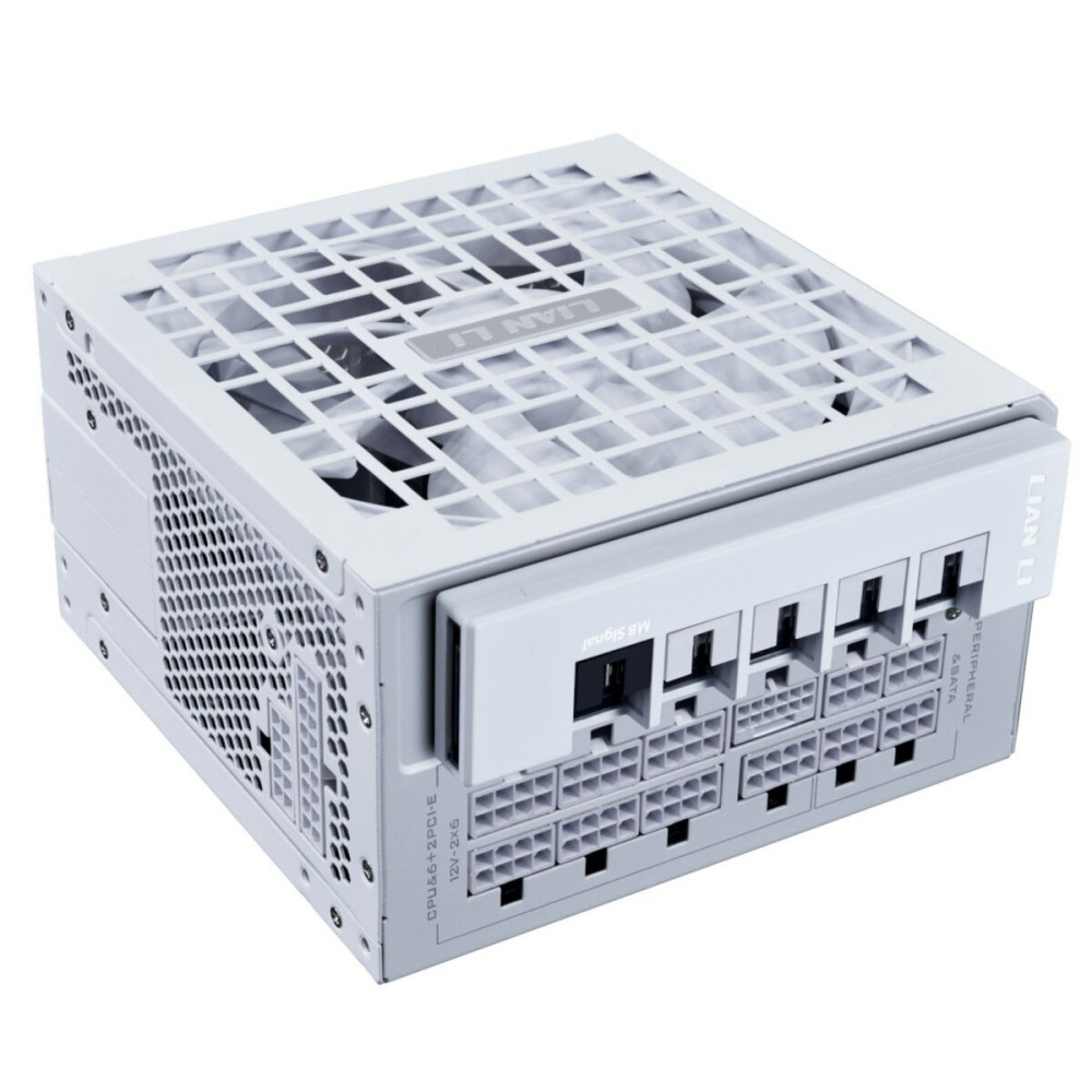Lian Li RS1000G  White - 1000 Watt 80+ Gold PSU - 12V-2x6 Colored Cable - RS Hub - Fully Modular