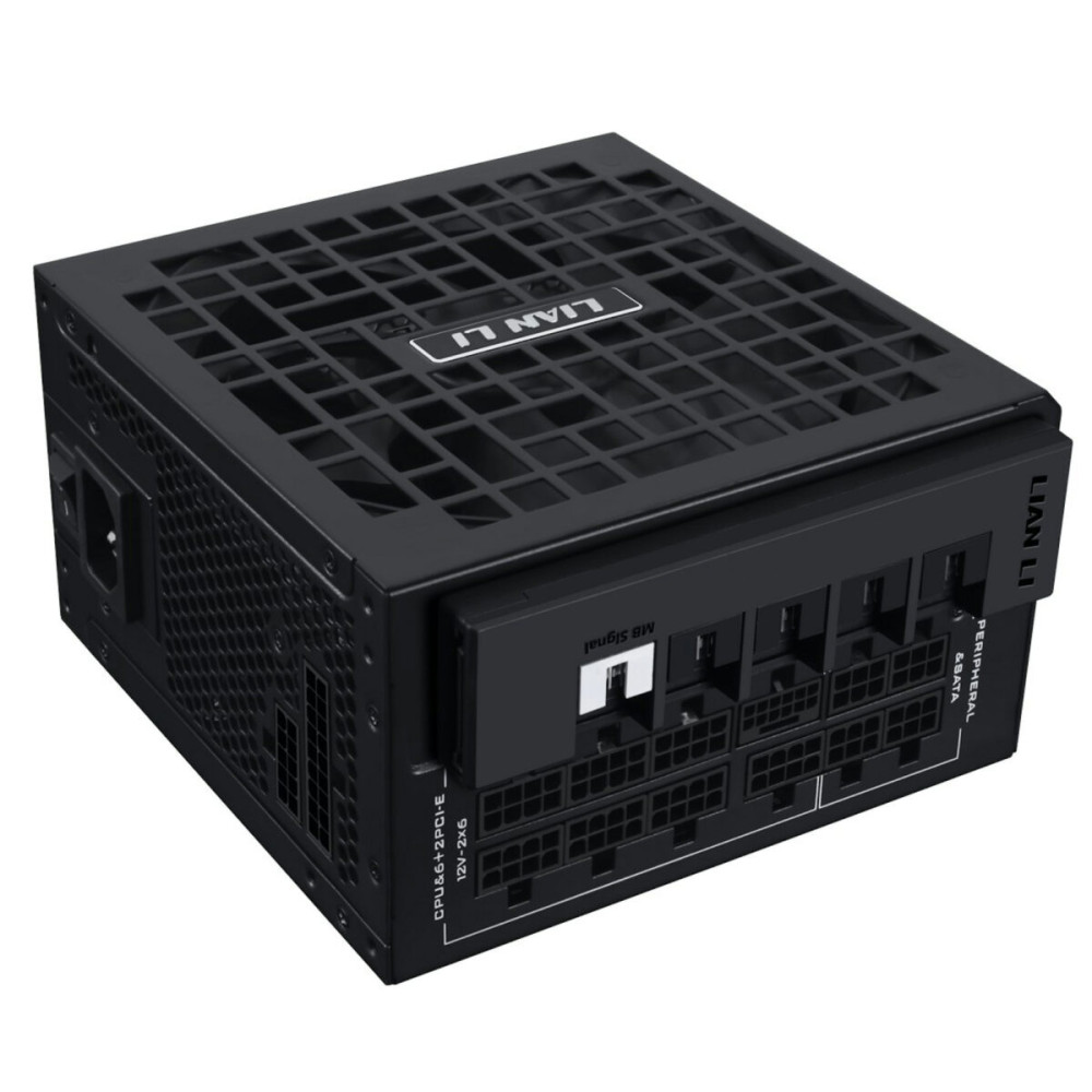 Lian Li RS1200G Black - 1200 Watt 80+ Gold PSU - 12V-2x6 Colored Cable - RS Hub - Fully Modular