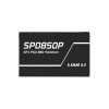 LIAN LI SP0850P Black - 850W 80+ Platinum PSU - 10 Years Warranty - 12V-2x6 - Japanese Capacitors