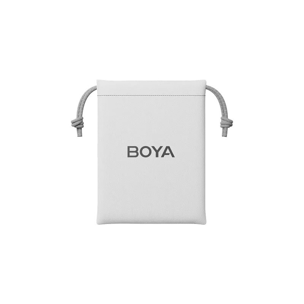 BOYA mini 2 Lightning & Type-C - 2,4GHz 2mic Wireless AI-ANC Mic w. Charging Box Mono/stereo/safety-