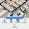 BOYA mini 2 Type-C Space Gray, 2,4GHz 2mic Wireless AI-ANC Mic w. Charging Box Mono/stereo/safety-tr