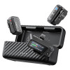 BOYAMIC 2-02 Wireless HD Microphone USB-C &Camera 2x RXs 32bit Float Onboard Rec 300m 15h