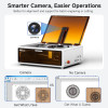 Creality Falcon A1 White - 10W Laser Engraver 305x381 Acrylic 9,6mm Wood 6mm CoreXY 600mms