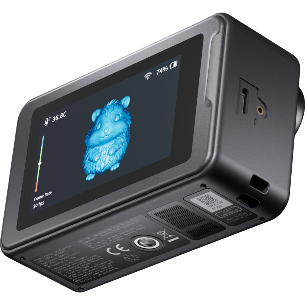 Creality Pika 3D Scanner - Dual light Blue Laser & Infrared, Windows Mac Android iOS, AI filling