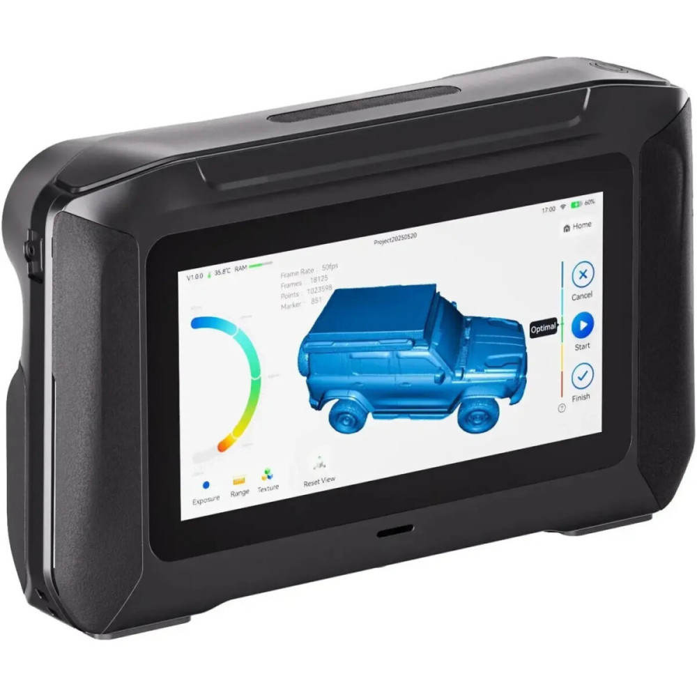 Creality Sermoon P1 3D Scanner - 22/7/1 Blue Laser & Dual NIR VCSEL - Standalone/wired/wireless