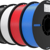 Creality EN-PLA Value Pack 4kg -  Black & White & Red & Bule - Ender Filament 4kg 1.75 (3301010474)