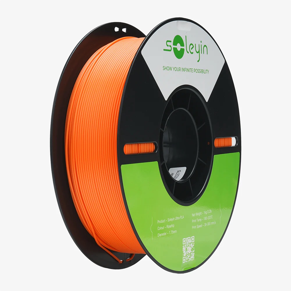 Creality Soleyin Ultra PLA Rose Hip (Rosehip) 3D Printer Filament  1 kg Spool,1.75 mm