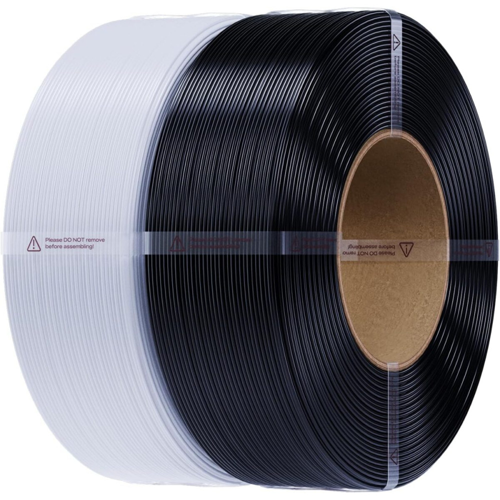 Creality CR-PETG Value Pack 2kg - No Reel - Black & White 3D Printer Filament Refill