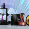 CREALITY CR-PLA Silk Purple, 3D Printer Filament Glossy, 1 kg Spool,1.75 mm