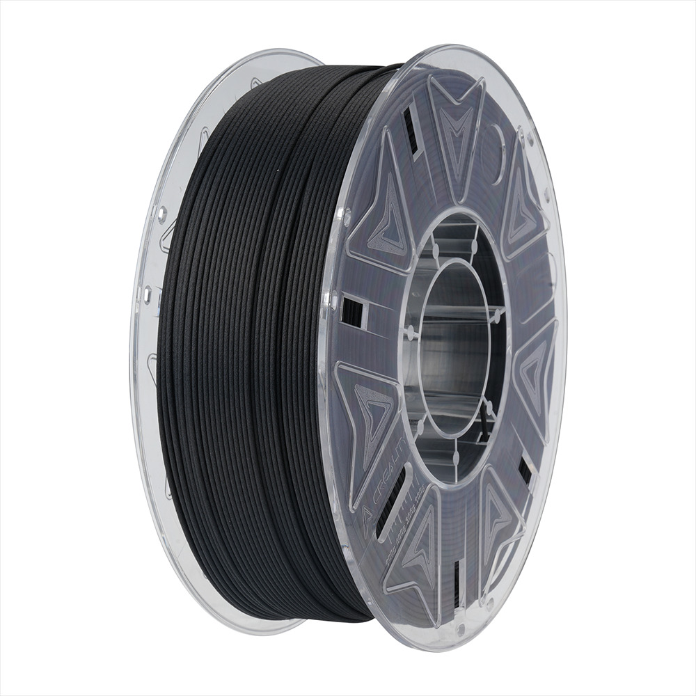 Creality Hyper PA6-CF Black Carbon Fiber 3D Printer Filament, Strong for Vehicles / Machinery, 1 kg