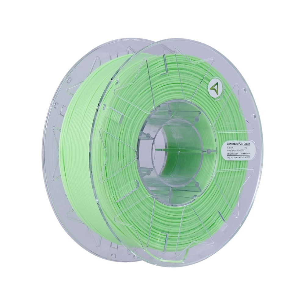 Creality Hyper Luminous PLA Green - Fast 3D Printer Filament, RFID 1 kg Spool1.75