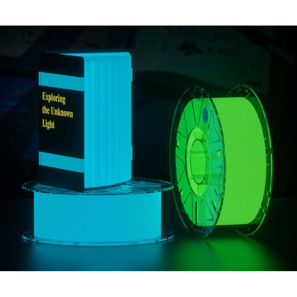Creality Hyper Luminous PLA Blue - Fast 3D Printer Filament, RFID 1 kg Spool1.75