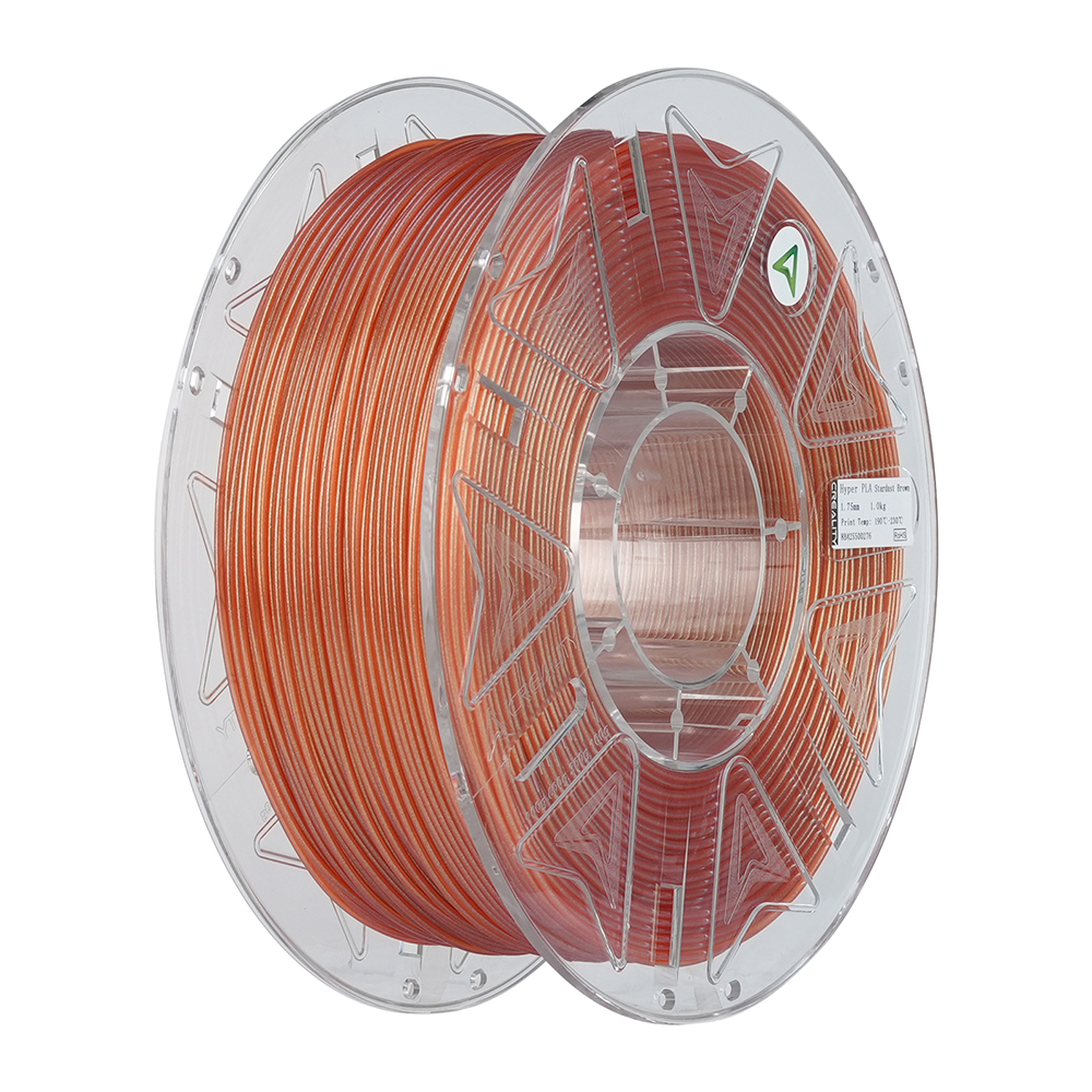 Creality Hyper PLA RFID Stardust Brown - Fast 3D Printer Filament, 1 kg Spool1.75