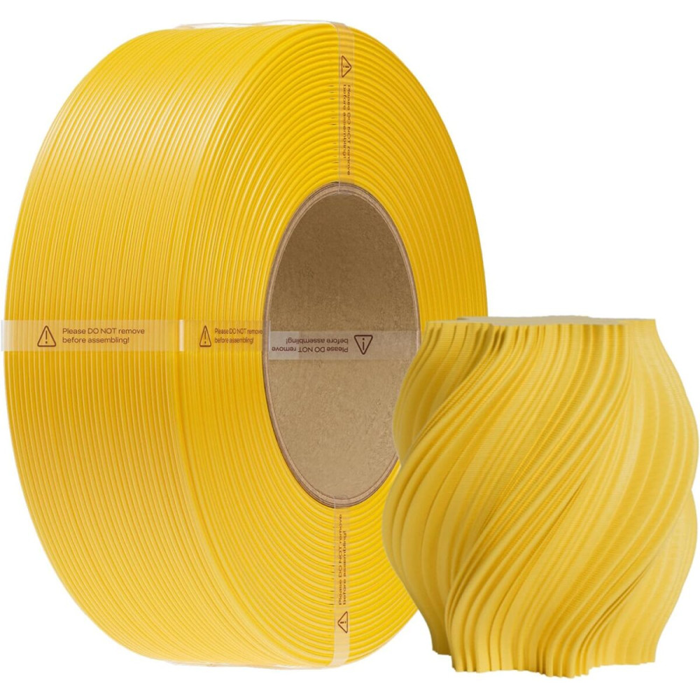 Creality CR-PETG Yellow - No Reel 3D Printer Filament, Hard Glossy, Tensile 49MPA, 1 kg Spool1.84