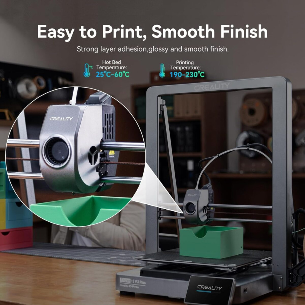 Creality Hyper-PETG Value Pack 4kg - 2x Black & 2x White 3D Printer Filament, fast print, 4kg 1.78