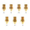 CREALITY MK8 Nozzles Kit 24 pcs 0.2mm χ2, 0.3mm χ2, 0.4mm χ12, 0.5mm χ2, 0.6mm χ2, 0.8mm χ2 1.0mm χ2
