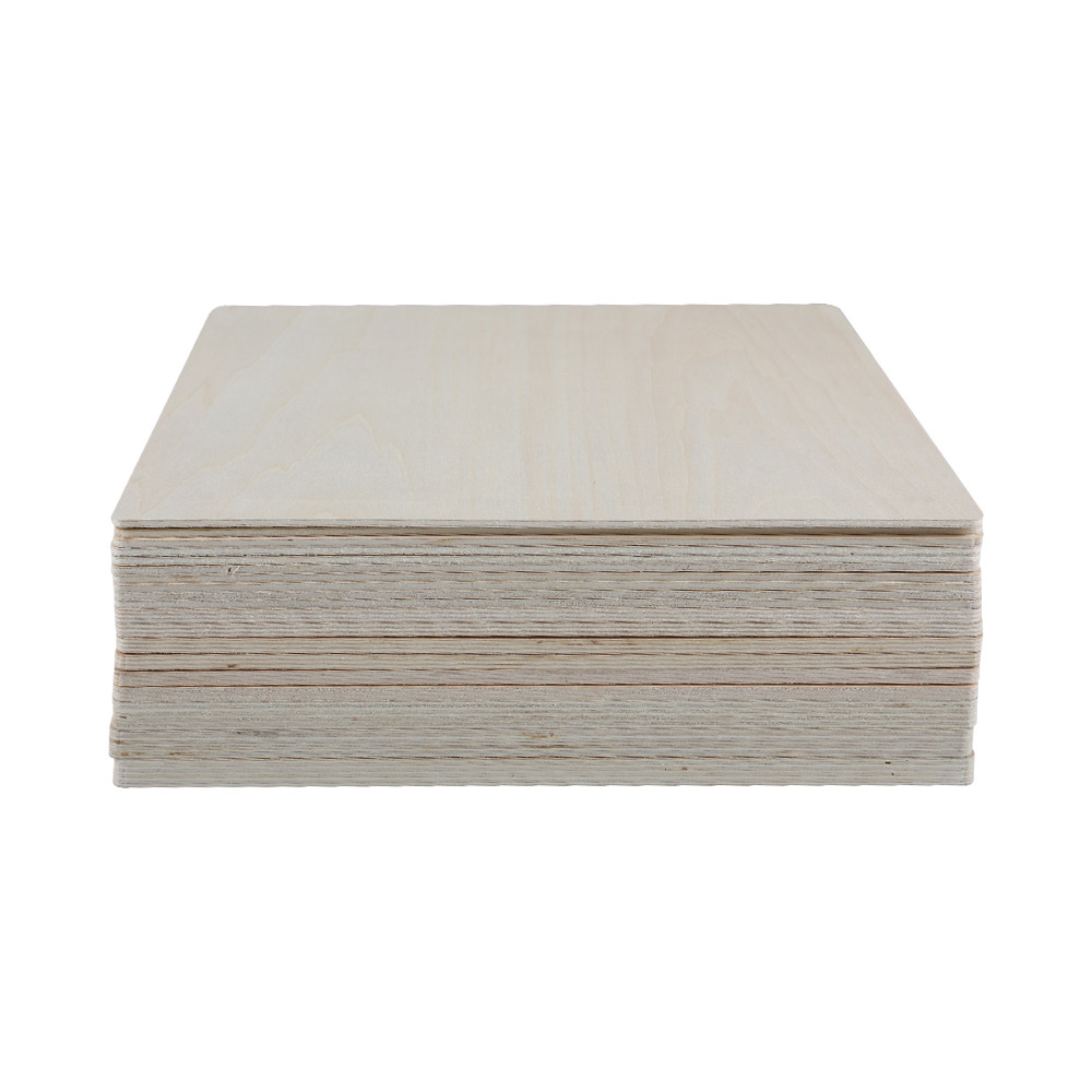 Creality Smart Laser Engraver Basswood Plywood 10x Sheets 3mm (30,4x30,4cm) Intelligent Recognition