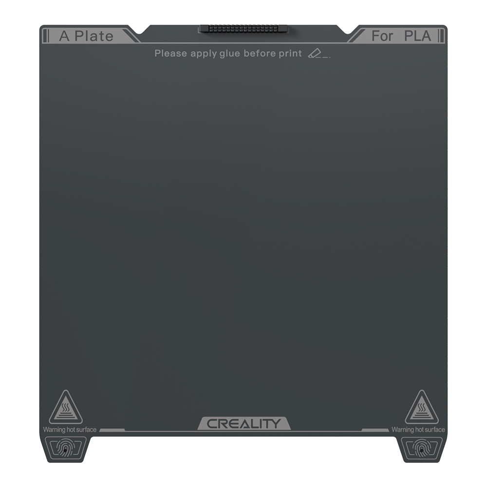 Creality K1C Smooth Build Plate 235x235mm -K1C / K1 SE - no magnetic sticker