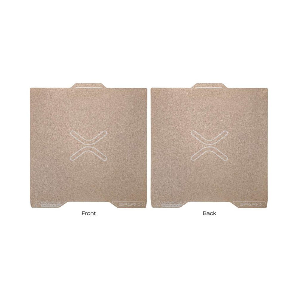Creality SparkX i7 Dual-Texture PEI Plate - double-Sided Gold Texture Print Bed 265x300