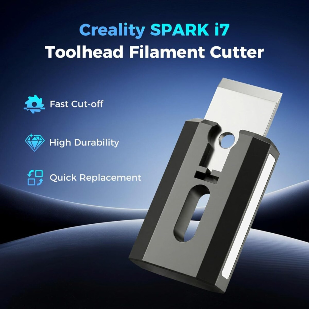 Creality SparkX i7 Toolhead Filament Cutter 50x70x32