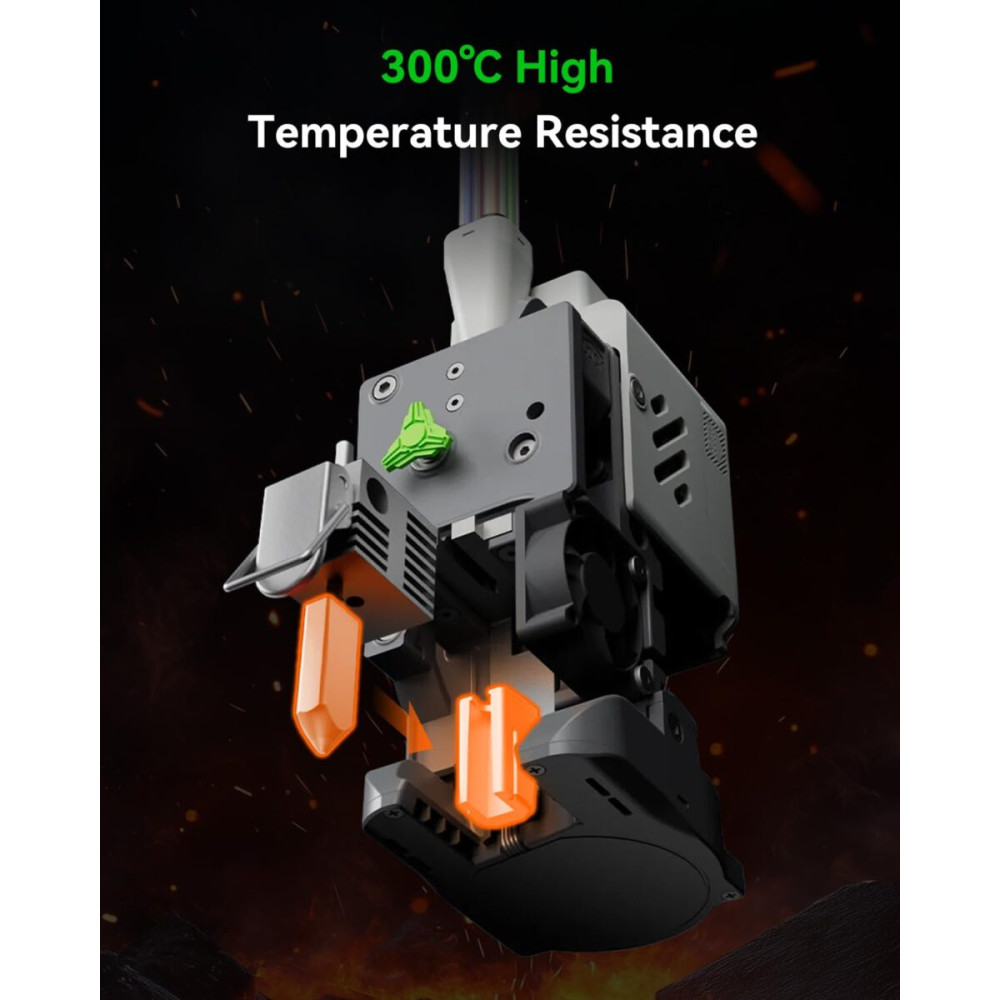 Creality SparkX i7 0.2mm Hot End & Nozzle - Nickel Plated Copper Alloy + Hardened Steel