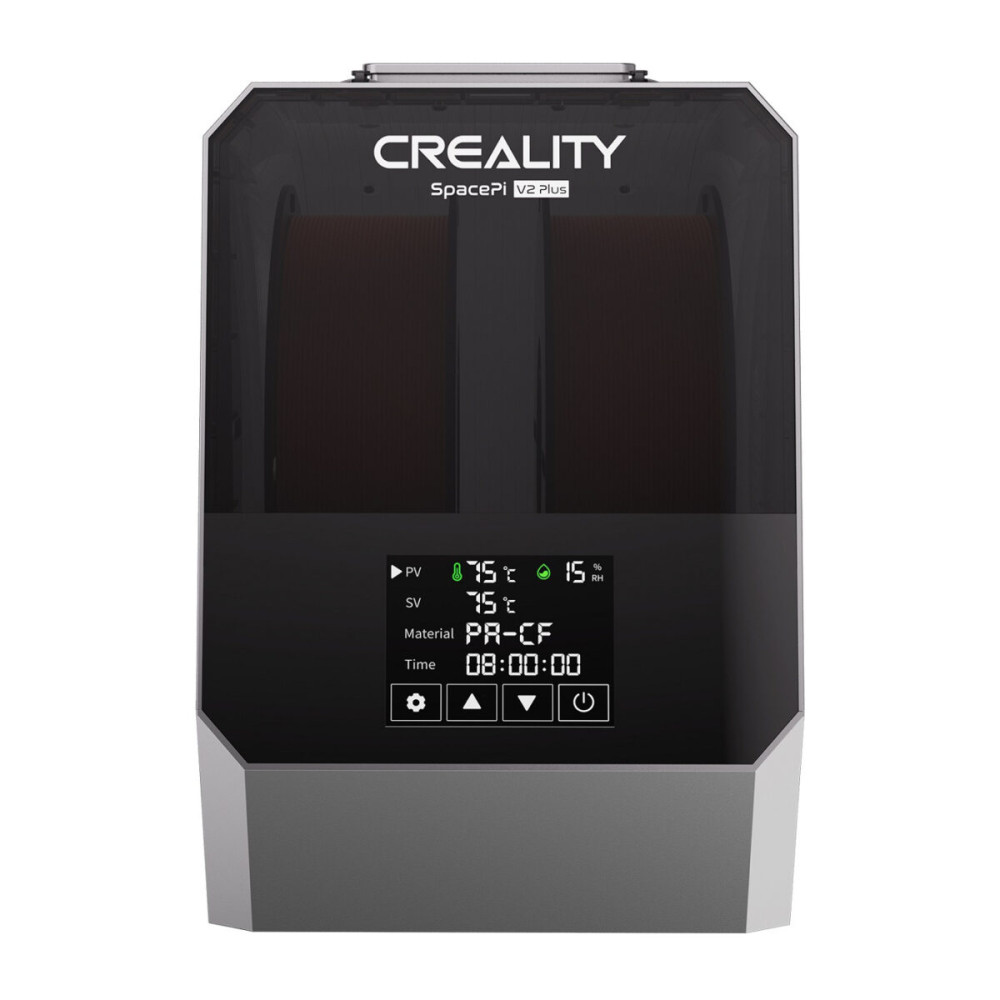 Creality Space Pi Plus V2 Filament Dryer -Dry Box for 2 Filaments 45-75c Smart Sensor Presets
