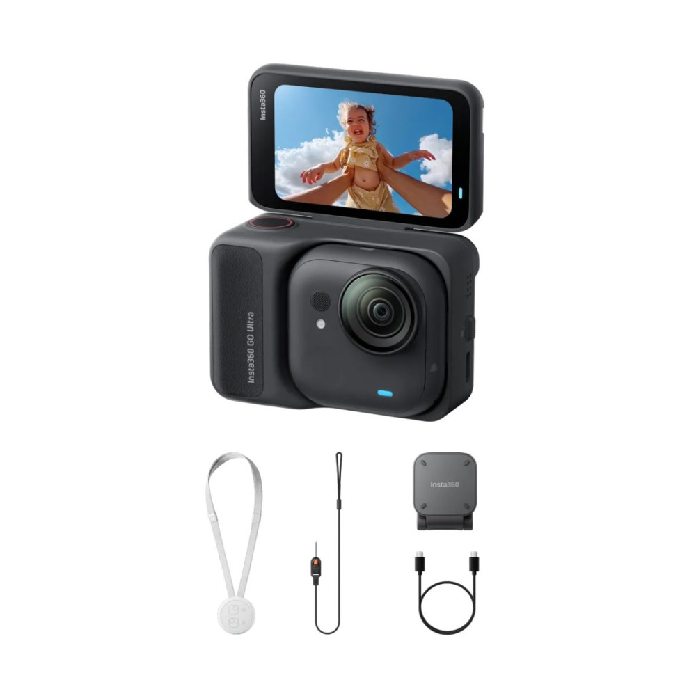 Insta360 GO Ultra Standard Bundle (Midnight Black)