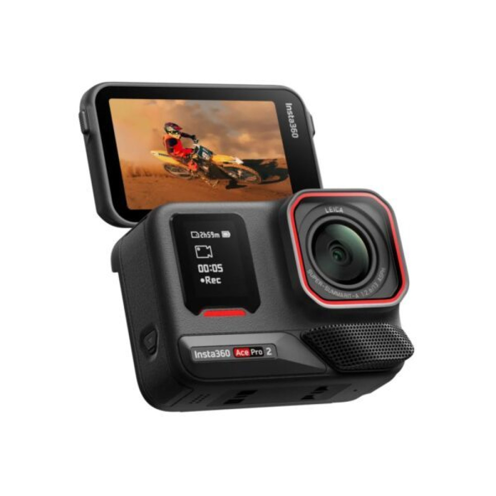Insta360 Ace Pro 2 Flash Print Bundle Action Camera - With pocket printer, prints instantly