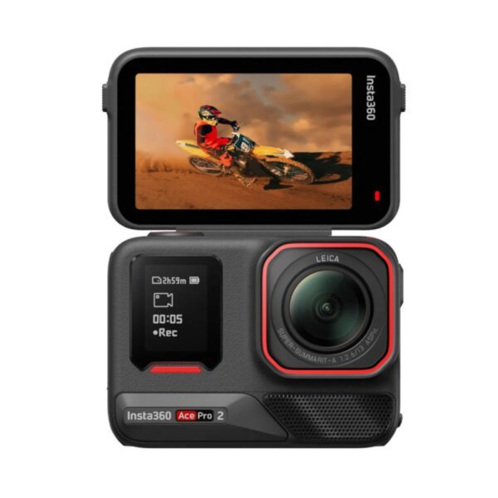 Insta360 Ace Pro 2 Flash Print Bundle Action Camera - With pocket printer, prints instantly