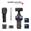 Insta360 Luna Ultra Standard Bundle Black - 1-Inch 8K Leica Sensor, Dual Lens, Triple AI Chip, OLED
