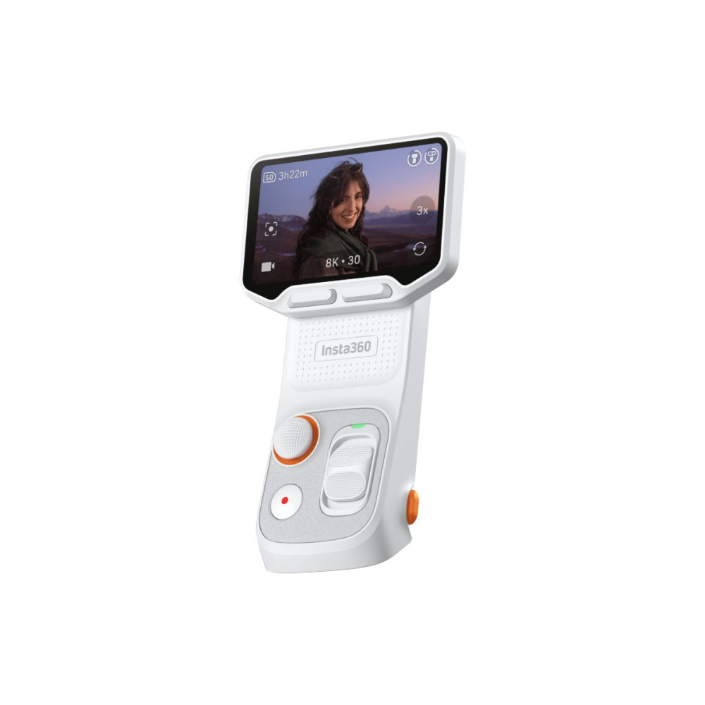 Insta360 Luna Ultra Creator Bundle White - 1-Inch 8K Leica Sensor, Dual Lens, Triple AI Chip, OLED