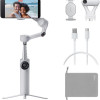 Insta360 Flow 2 AI Tracker Bundle Gray - A.I. Powered Gimbal Stabilzer for Smartphone