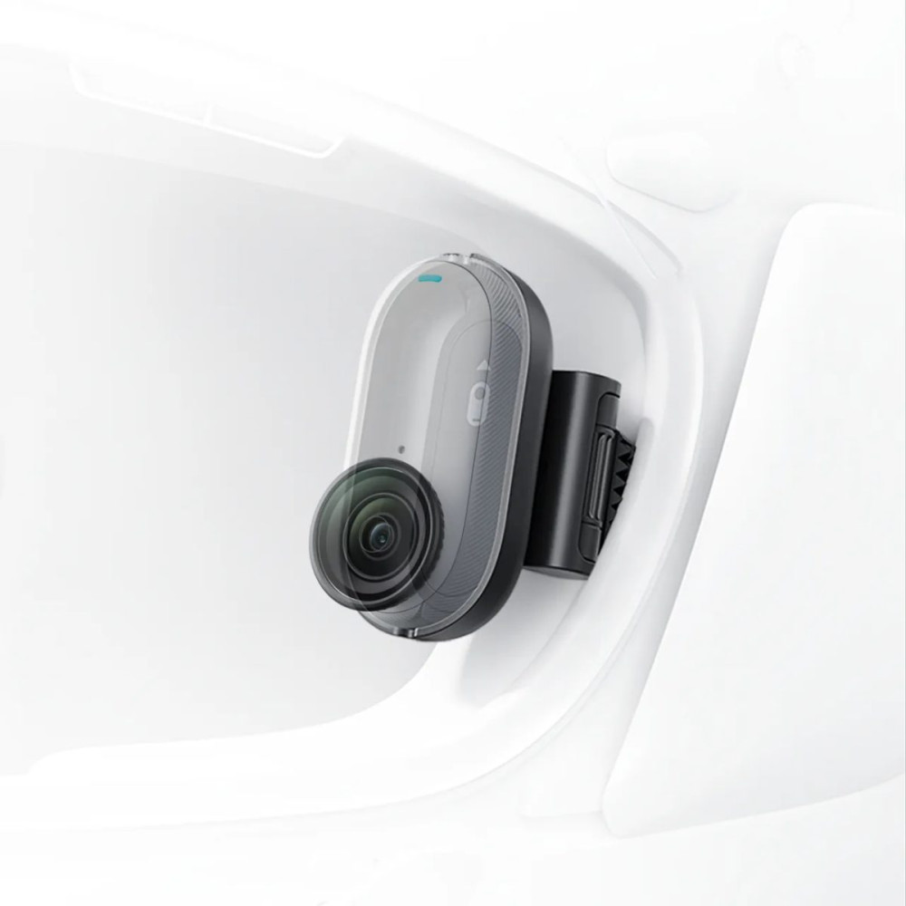 Insta360 GO 3/GO 3S Motorcycle In-Helmet POV Mount - Compact, lightweight first-person POV