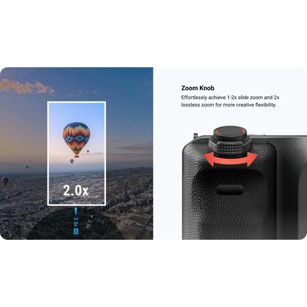 Insta360 Ace Pro 2 Xplorer Grip Pro Kit - Built-in 2010 mAh battery,mode switching,exposure control