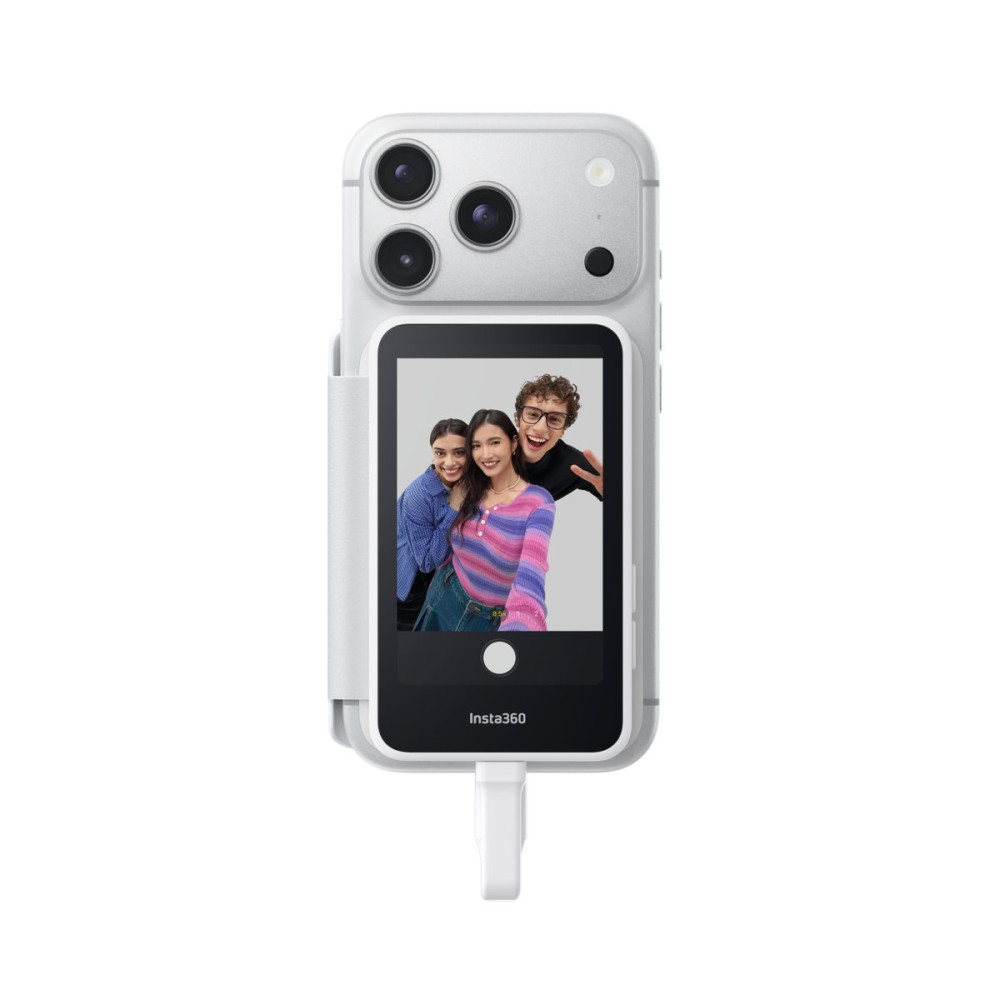 Insta360 Snap Selfie Screen - USB-C Rear Camera Selfie Screen for iPhone-Android
