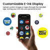 Insta360 Mic 1 TX + 1 RX - AI Noise Cancel, Custom Display, MicroSD Compatible Wireless Microphone