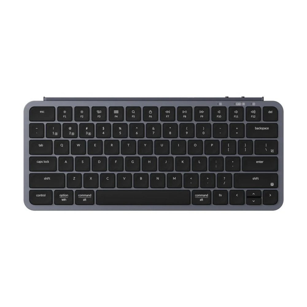 Keychron B1 Pro (B1P-K1) Ultraslim Mini Wireless BT Keyboard ZMK Online customize Gray 75% US Lay