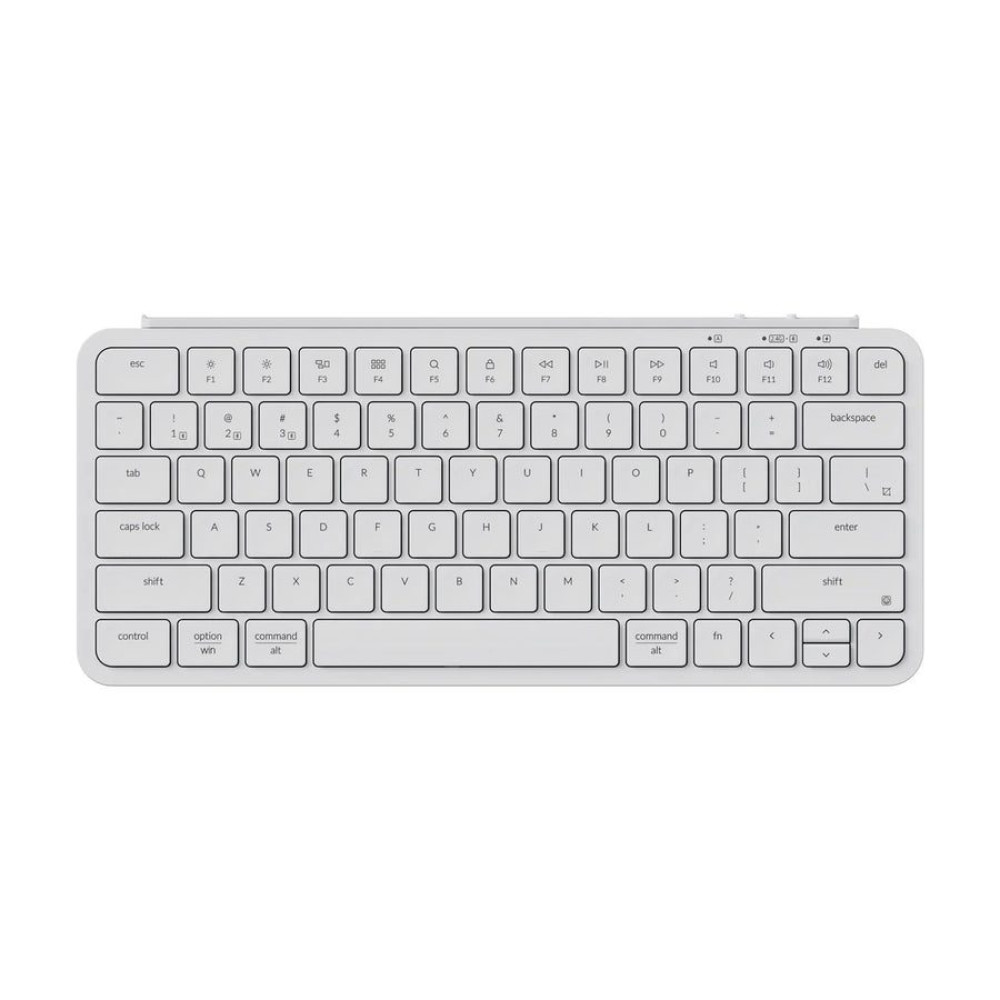 Keychron B1 Pro (B1P-K8) Ultraslim Mini Wireless Keyboard ZMK Online customize-Ivory White 75% US