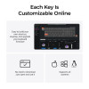Keychron K10 HE (K10H-Q1) Special Wood Edition White Wireless Magnetic Hall Effect RGB 100% US